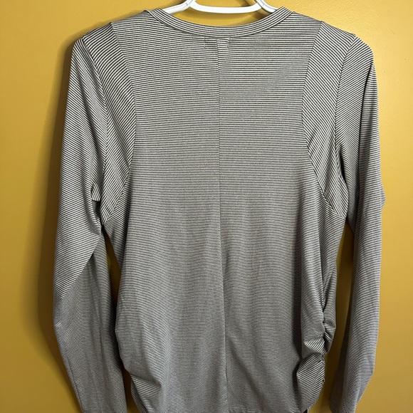 Buckle Black Striped Long Sleeve Tee - Picture 5 of 7
